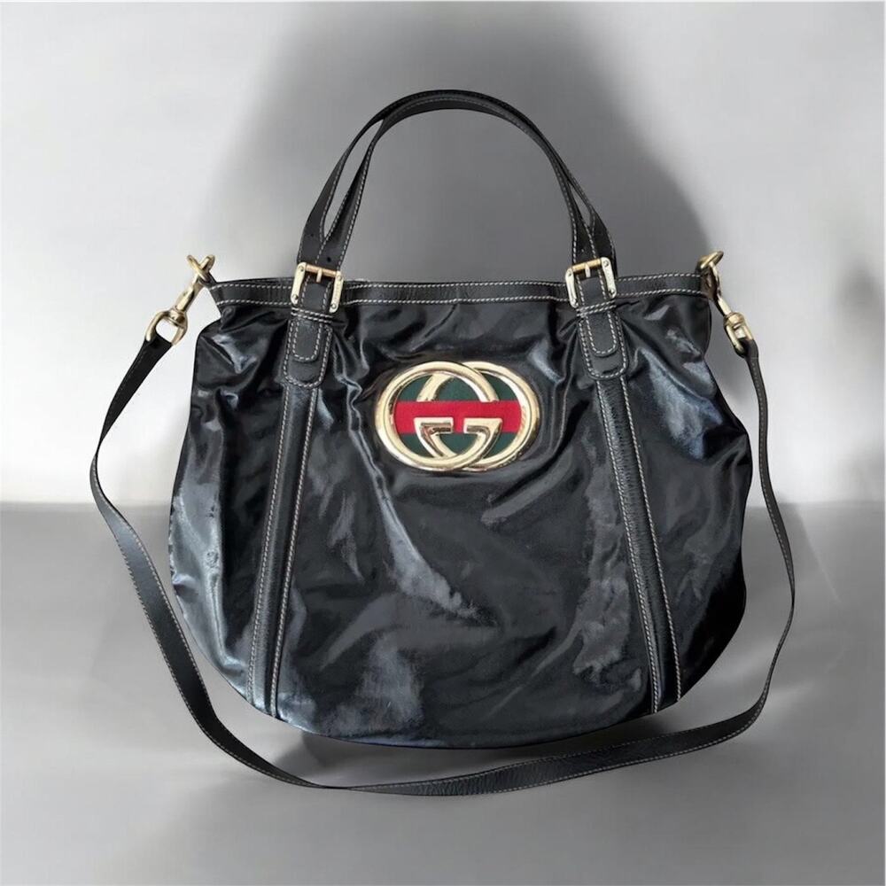 Gucci Dialux Medium Britt Tote